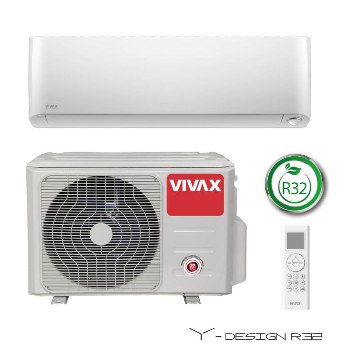 Klima uređaj Vivax Y Design ACP-12CH35AEYIs, 3.5kW, Inverter, Ionizato