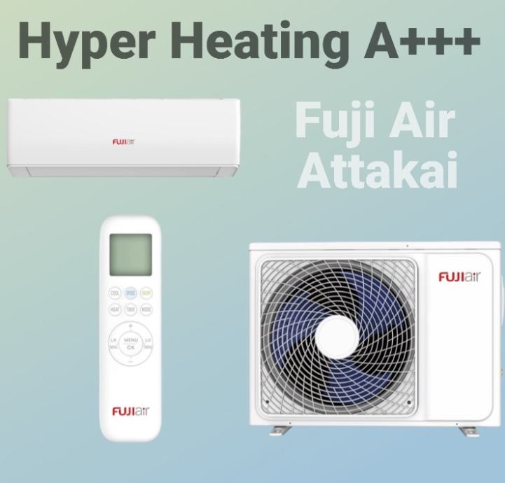 Klima uređaji A+++ Fuji ATTAKAI 3.6kW HYPER HEATING
