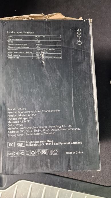 Midea MFS400M0APW0 Ventilatore A Piantana 40W Altezza Regolabile - Foto 10