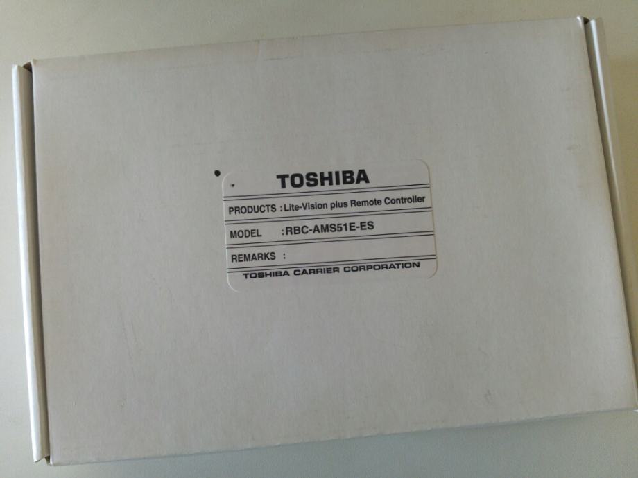 Toshiba daljinski za klima uređaj RBC-AMS51E-ES