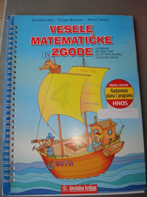 Vesele matematičke zgode_udžbenik iz Mat._4.r.