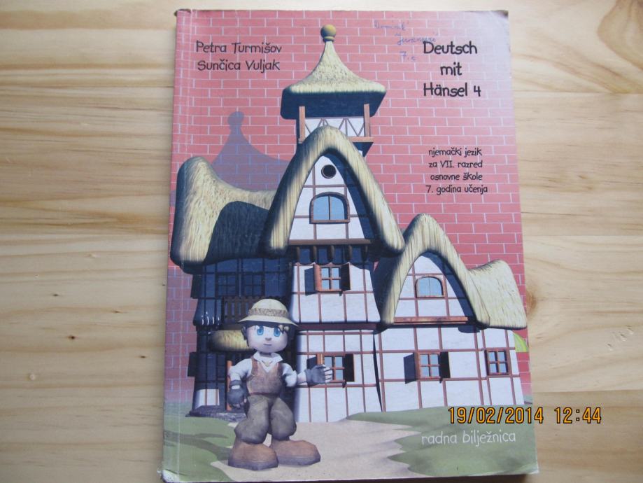 Deutsch mit Hansel 4/radna bilježnica