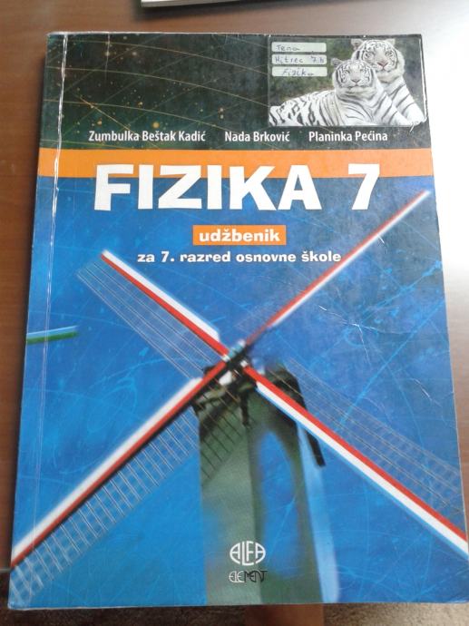 Fizika 7 udžbenik za 7. raz.