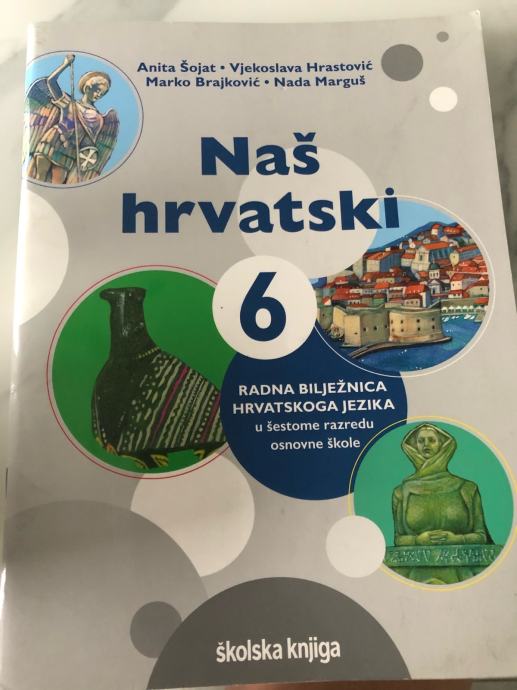 Radna bilježnica za hrvatski jezik 6 razred