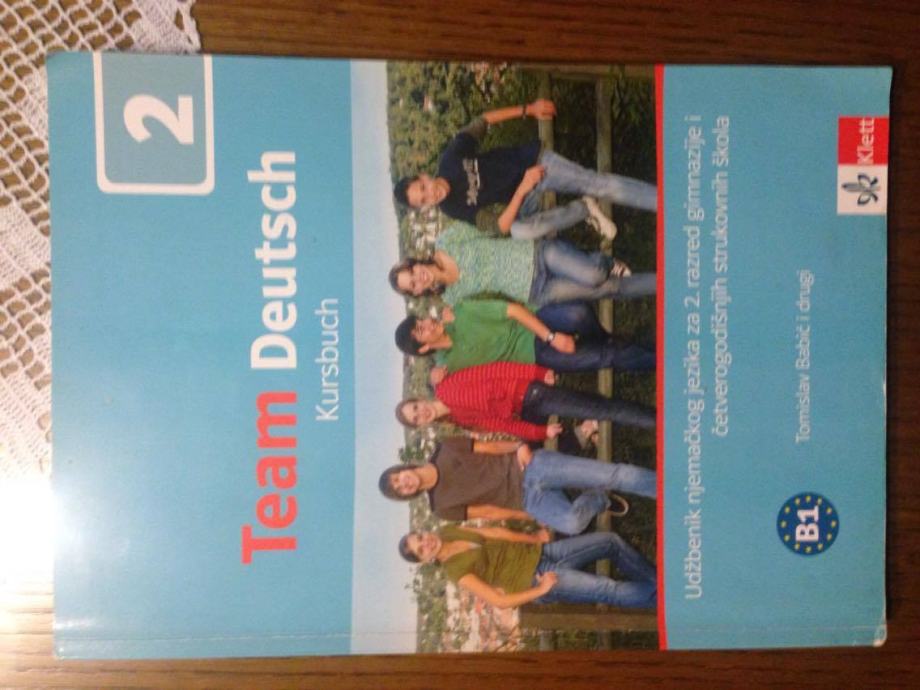 Team Deutsch 2, Kursbuch (udžbenik); Tomislav Babić i dr.