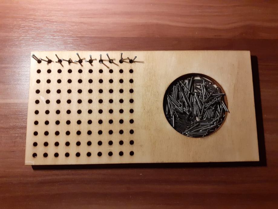 TEST PSIHOMOTORIKE Oconnor finger dexterity test