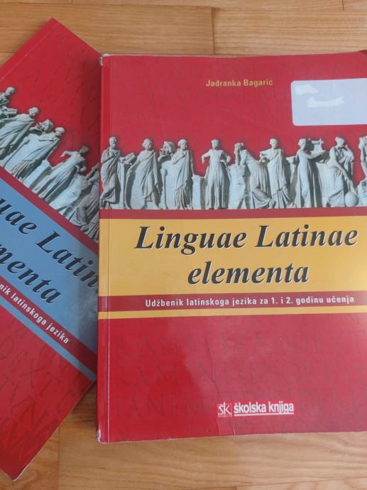 Udžbenik i radna bilježnica iz latinskog jezika