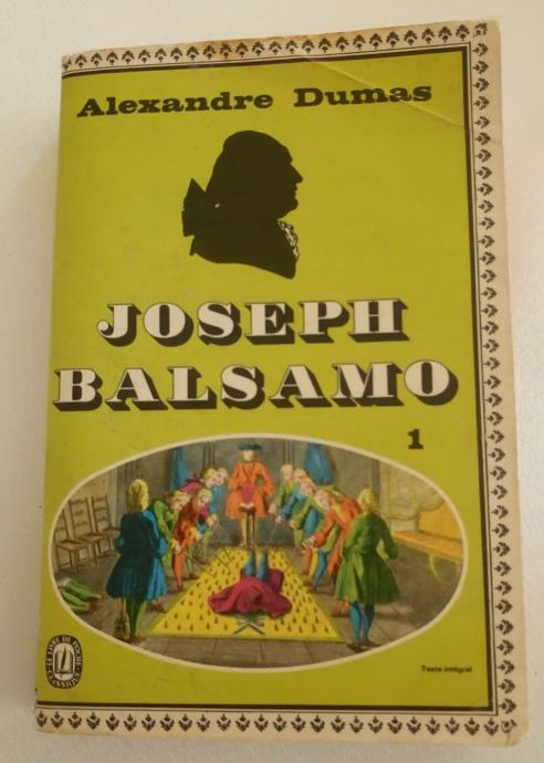 Joseph Balsamo Alexander Dumas francuski jezik AKCIJSKA CIJENA 1 €