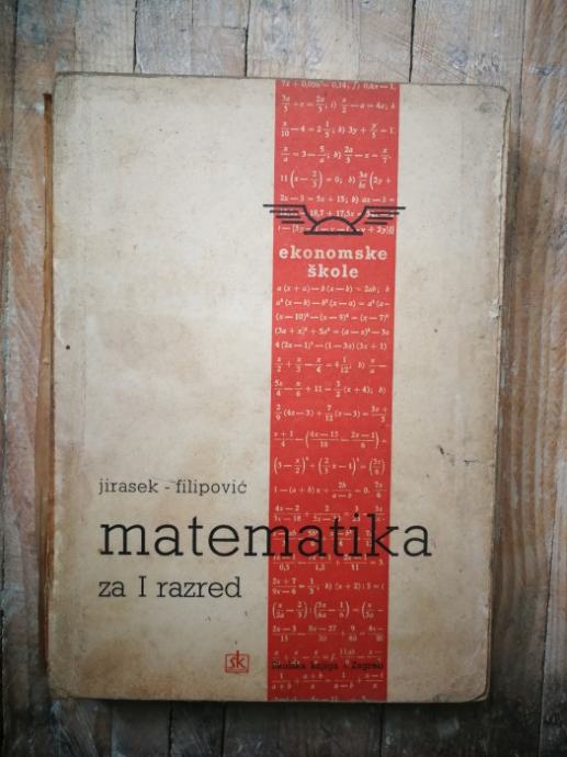 Jirasek | Filipović - Matematika : aritmetika, algebra i geometrija...