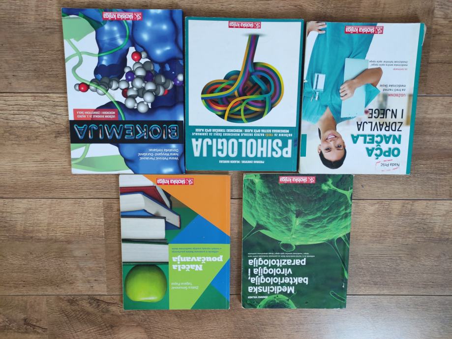 Knjige za medicinsku školu-med.tehničar 3.raz