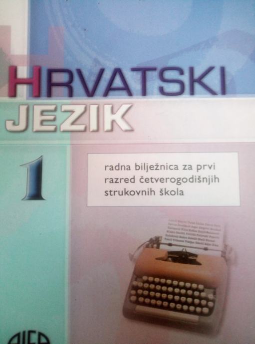 Radna Hrvatski jezik 1 Alfa