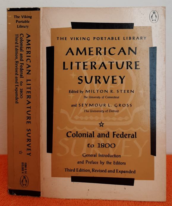 American Literature Survey - Milton R. Stern