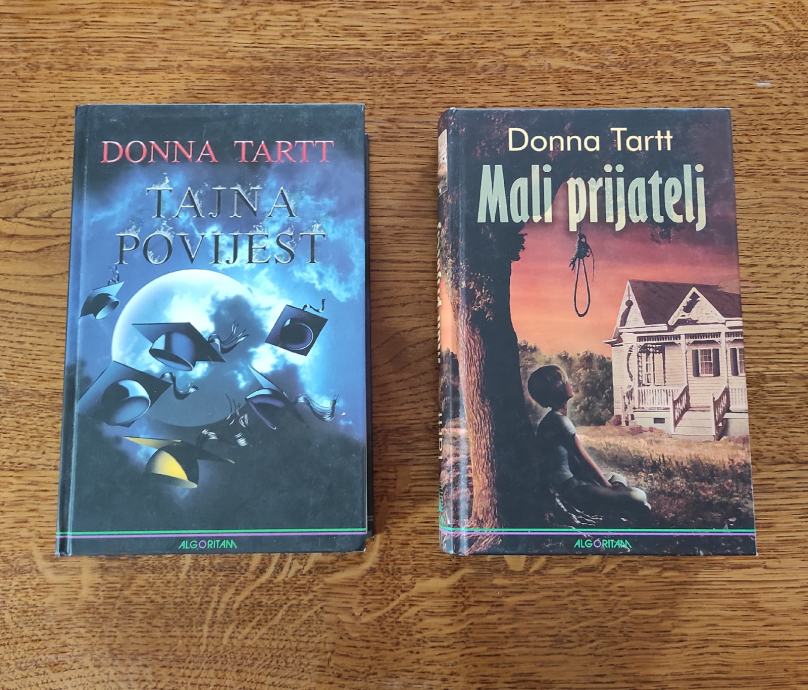 Donna Tartt: Tajna povijest i Mali prijatelj, svaka 28€