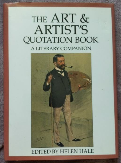 Knjiga The ART and ARTISTS quotation book na engleskom