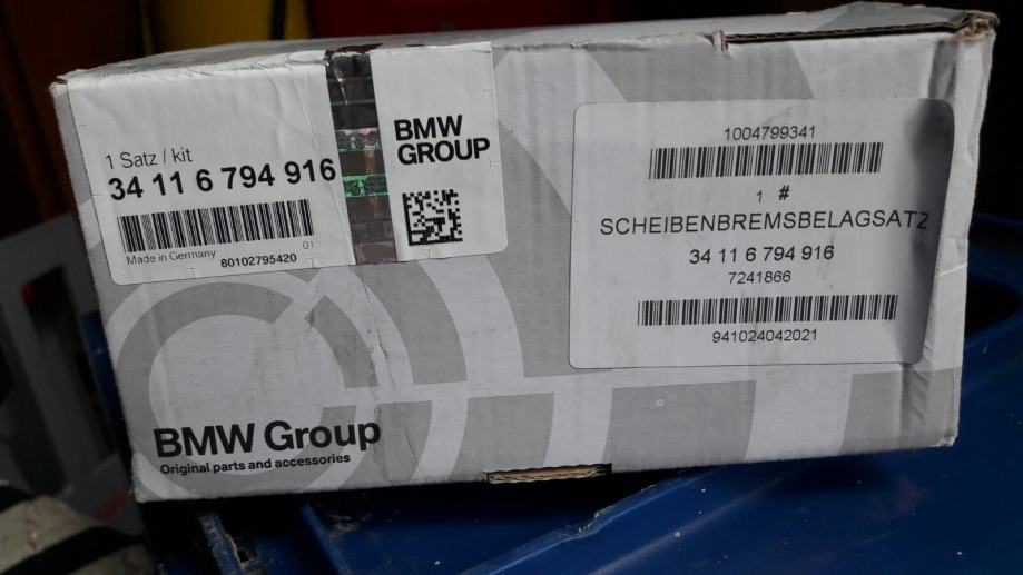 BMW E60, E61 disk pločice original  NOVO!!!