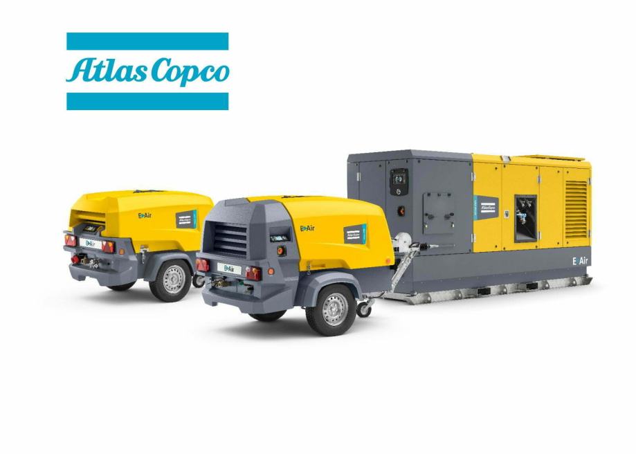 Atlas Copco kompresor / Mobilni zračni kompresori