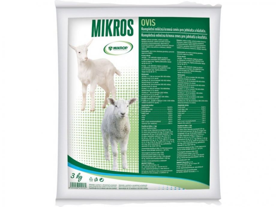 MIKROP "OVIS" mliječna zamjenica 3kg za jarad - EXTRA PRIRAST