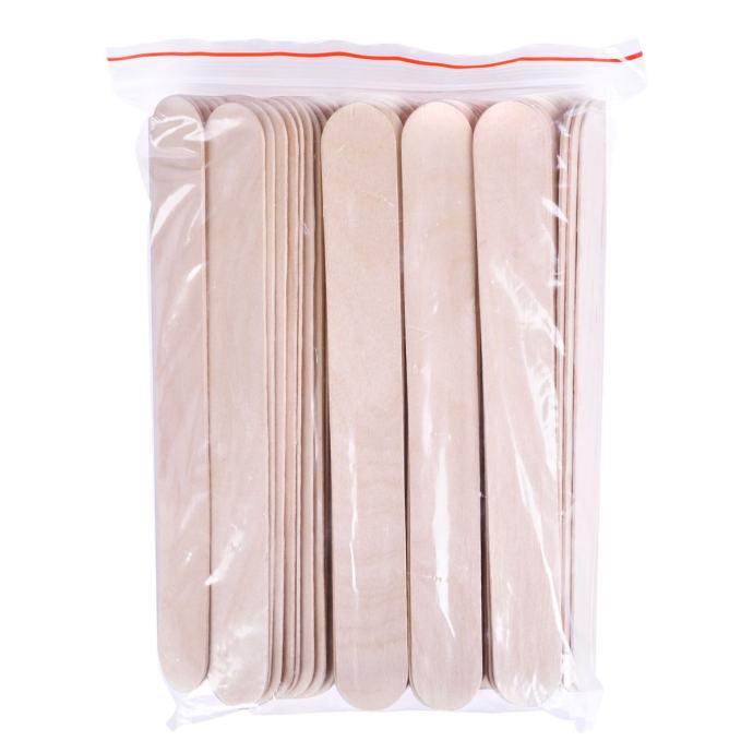 DRVENE ŠPATULE ZA VOSAK SPA NATURAL SN41 VELIKE 100/1