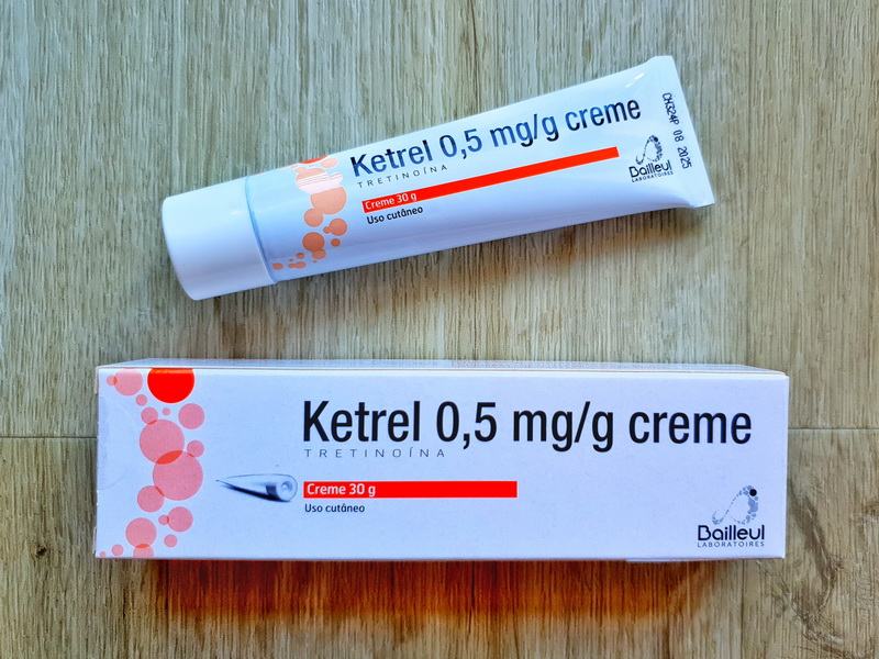 Tretinoin Ketrel krema 0,05 protiv bora, akni, 5kom PTT Brezplatno