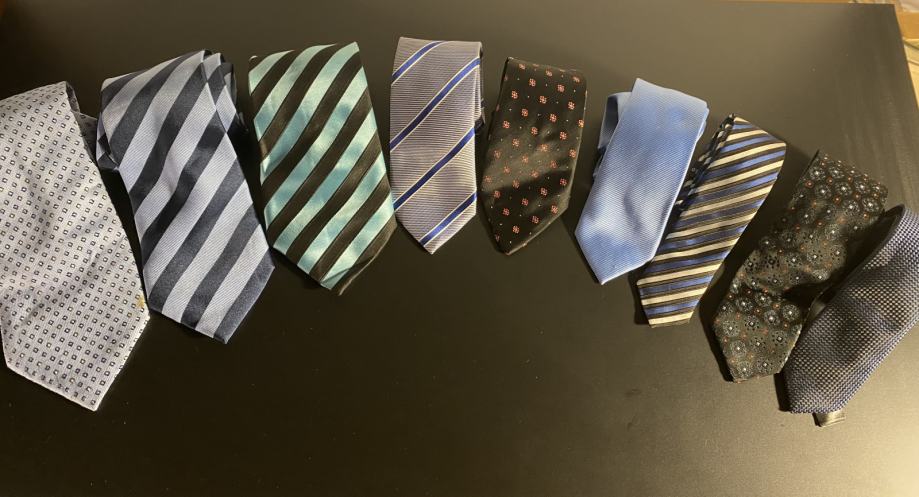 kravate razne - puno primjeraka, pogledajte slike