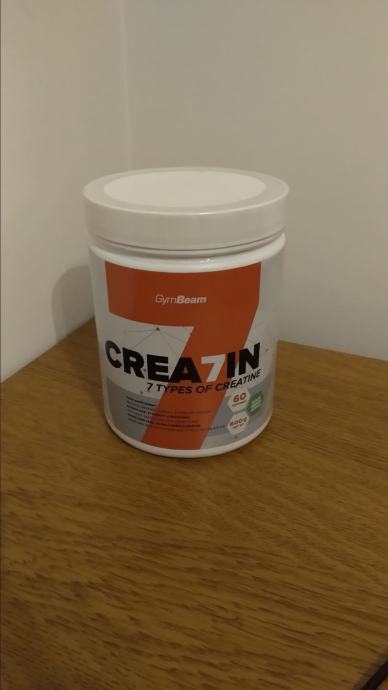 Crea7in - višekomponentni kreatin, okus zelena jabuka 600g