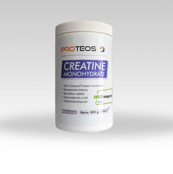 Proteos Kreatin monohidrat (Creapure®), pogledaj video!
