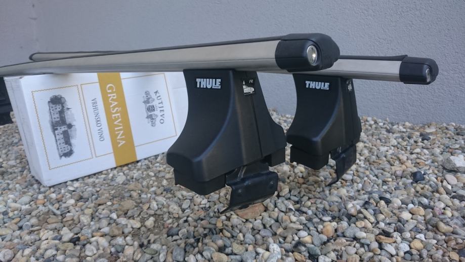 Thule rapid system 750, kit 1360, ključ 544; Aero bars 869 (127cm)