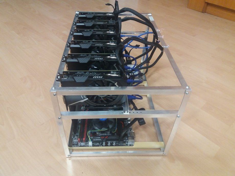 Mining rig 6 x GTX 1060