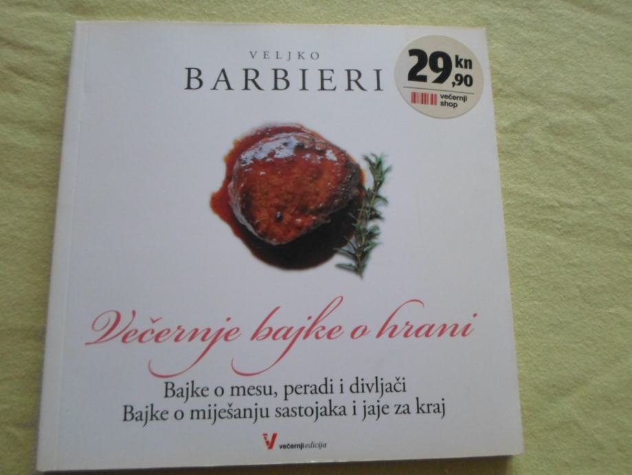 knjige - kuharice -  Barbieri (tri kuharice)