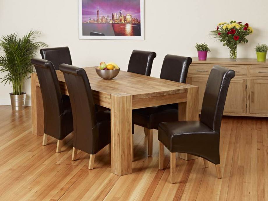 Masivni kuhinjski stol 200x100cm
