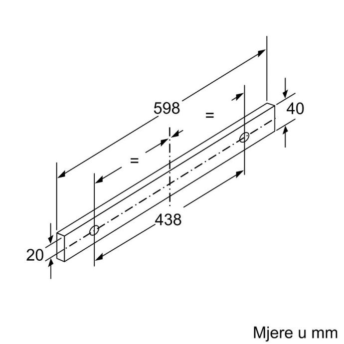 Izvlačna napa Bosch, INOX, tvorničko jamstvo (Zrinko Tehno)
