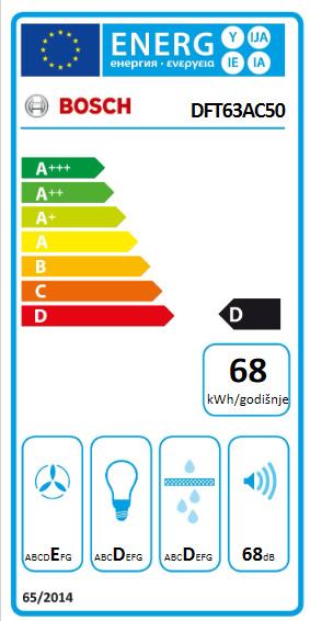 Izvlačna napa Bosch, INOX, tvorničko jamstvo (Zrinko Tehno)