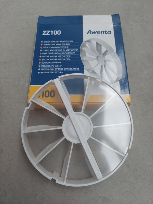 Awenta ZZ100 klapna za ventilator
