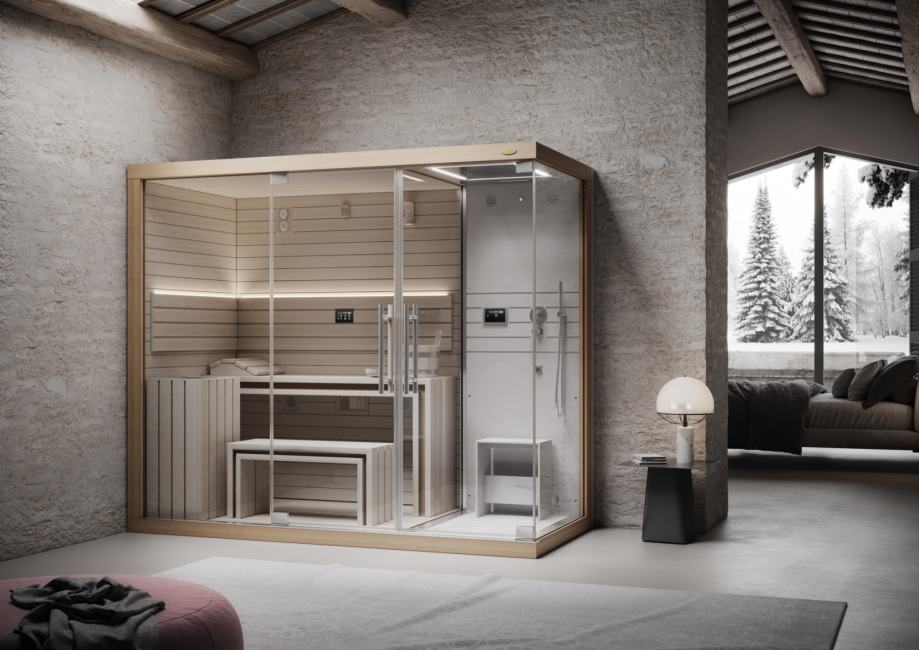 Jacuzzi® multifunkcionalna sauna i tuš kabina SASHA MI 9u1