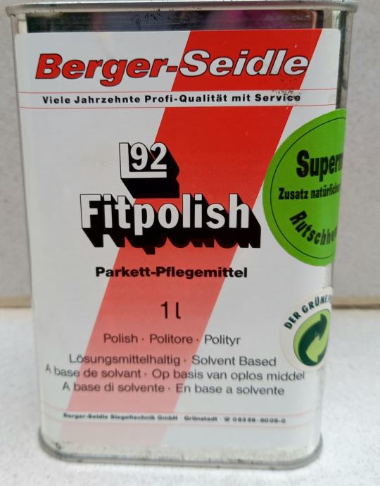 Berger-Seidle - L92 Fitpolish sa voskom za parket, kamen i pločice