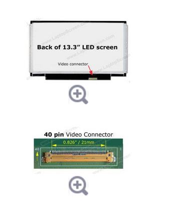 B133XW03 LCD ekran 13.3 inch HD 40 PIN