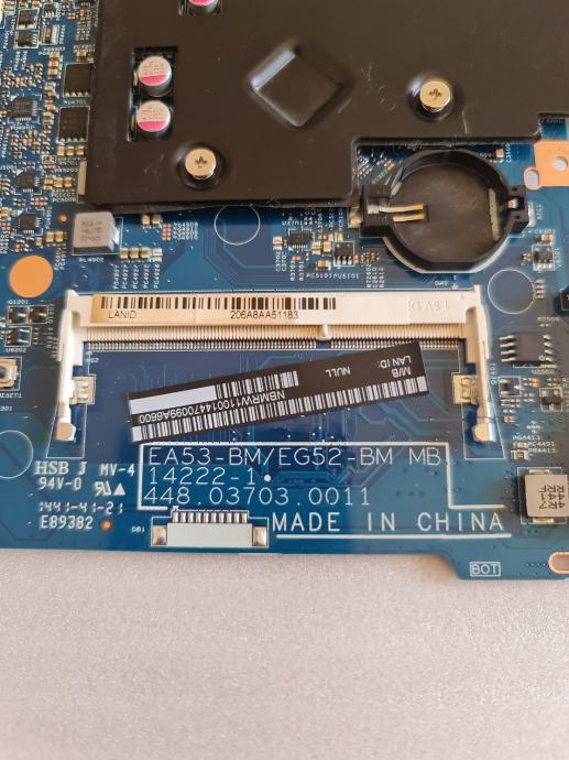 Acer e15 ES-512 neispravna matična