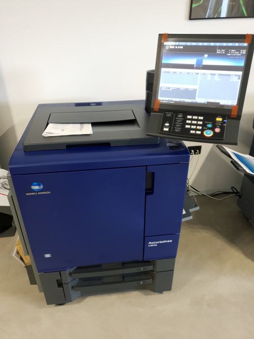 KONICA MINOLTA AccurioPRESS C3070 L digitalni tisak