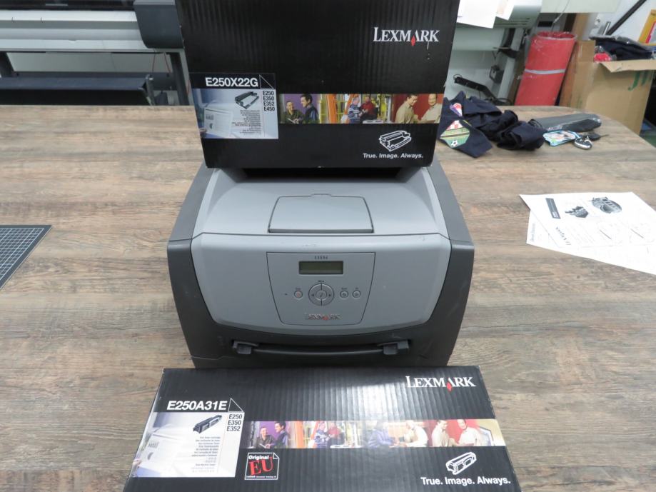 LEXMARK E350D + PHOTOCONDUCTOR + ORIGINAL TONER