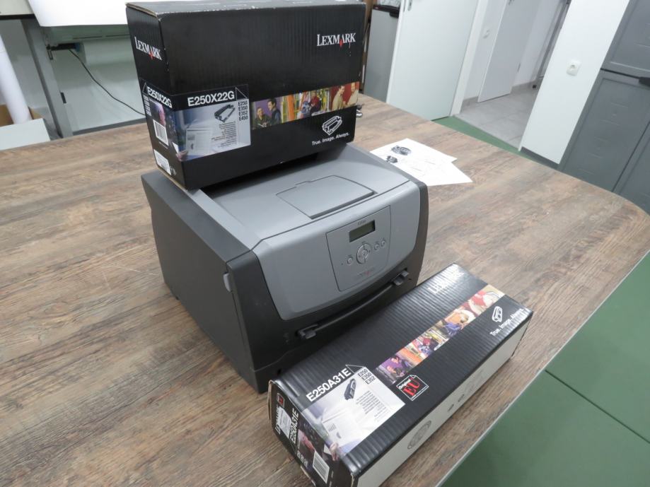 LEXMARK E350D + PHOTOCONDUCTOR + ORIGINAL TONER