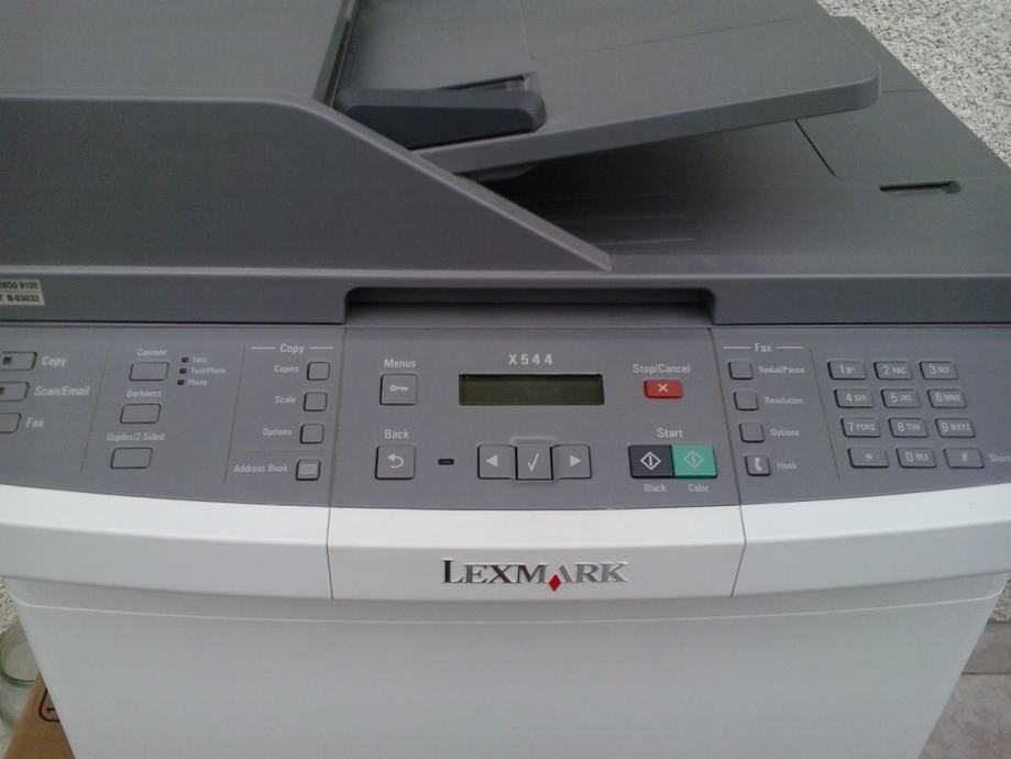 LEXMARK x544 laserski printer i kopirka u boji