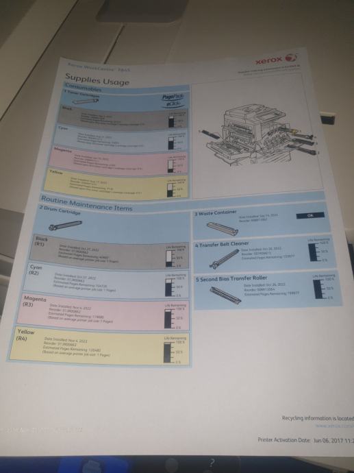 Xerox Workcentre 7845i