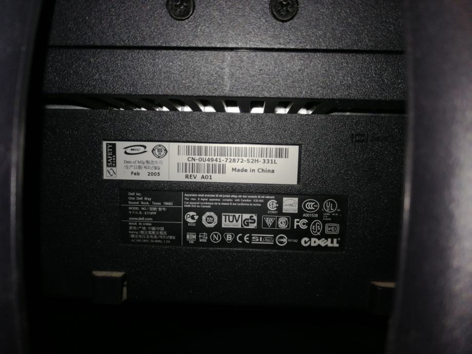 Dell 17˝ monitor E173FPf
