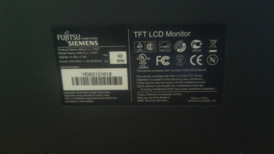 Dalle Ecran LCD 15.4 pour Ordinateur Portable Fujitsu Siemens Amilo L1300 - Visiodirect