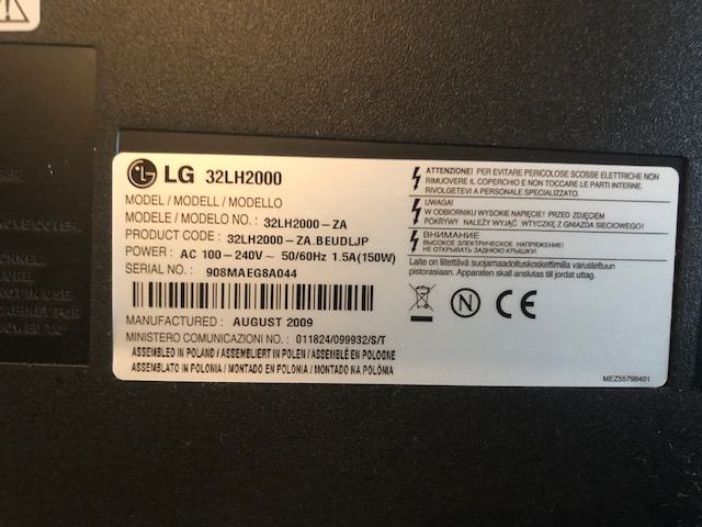 Aurabeam Ersatz TV Fernbedienung Kompatibel Mit LG 32LH2000