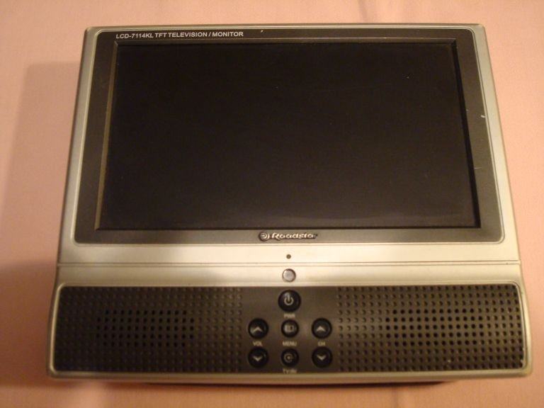 Mini LCD analogni TV/monitor + DVB-T + antena
