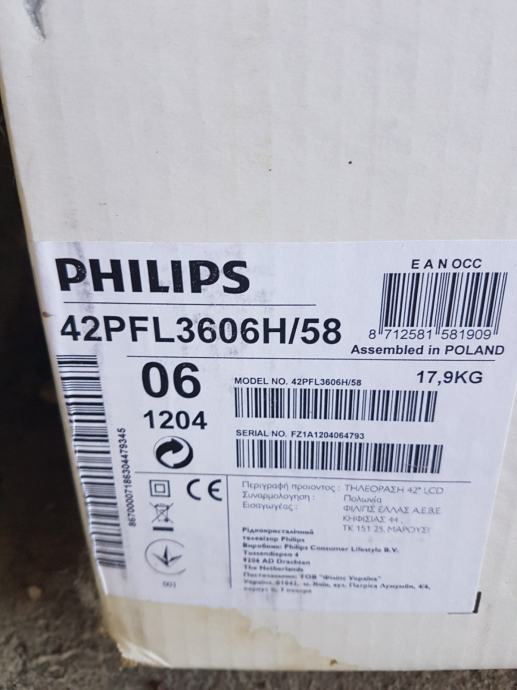 Philips pfl 3606
