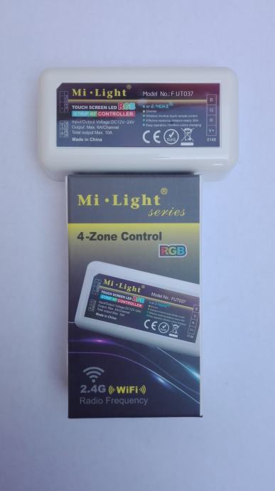 Milight 2.4G bežični RGB 4 Zona WiFi RF dimmer za LED trake.