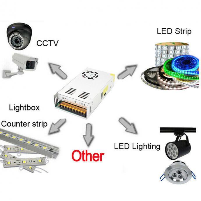 NAPAJANJA(Trafo) DC12V 2A,5A,6A,15A,30A metalno kućište