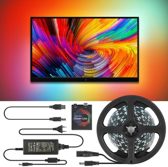 Light Box Dream Color 2m LED pametna traka (sinkronizira boje monitora